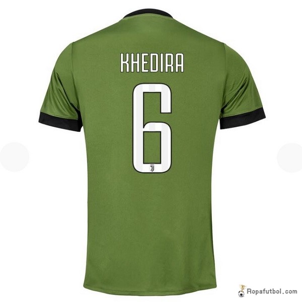 Camiseta Juventus Replica Tercera Ropa Khedira 2017/18